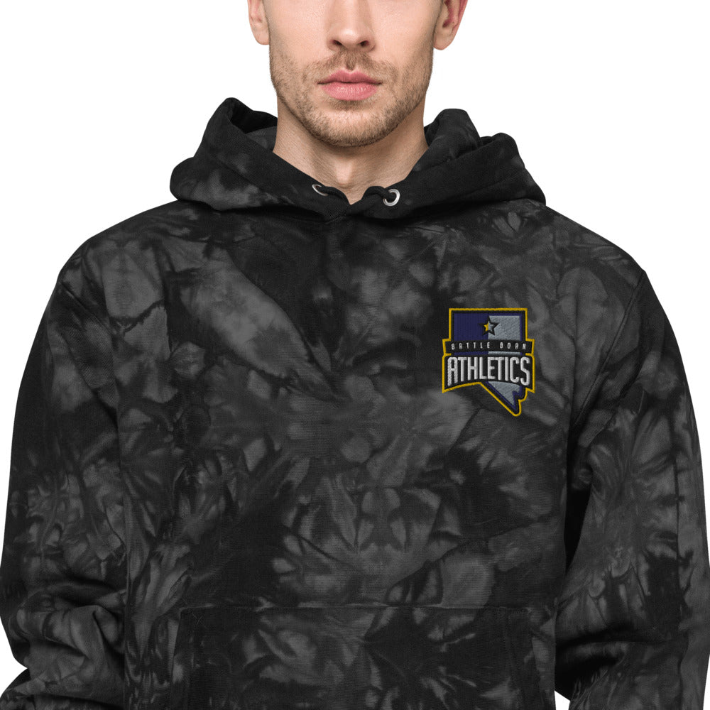 Battle Born Athletics Unisex Champion tie-dye hoodie